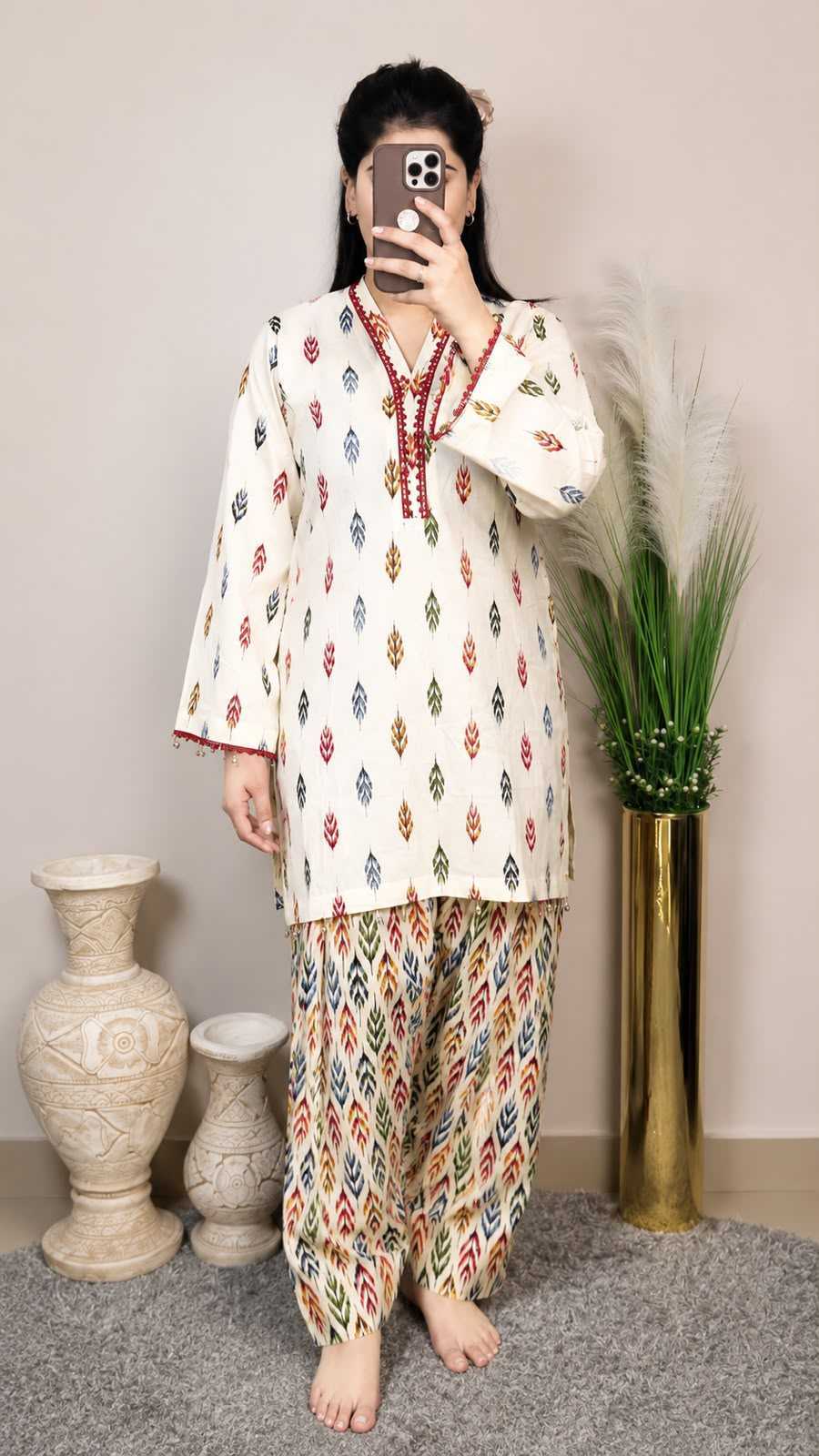 White Kurta Shalwar