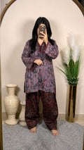Burgundy Kurta Shalwar